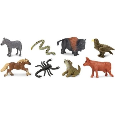 Safari Ltd Safari® Fun pack Животни от Дивия запад 8 фигурки