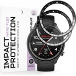 Techsuit Протектор за OnePlus Watch 2R - Nano Flex (2 pack) - Techsuit - Черен