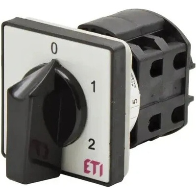 ETI Vačkový spínač 1-pólový 100A "0-1-2", CS 100 123 U