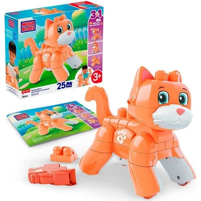 Mega Bloks Stavebnice kotě 3 v 1 JMK86