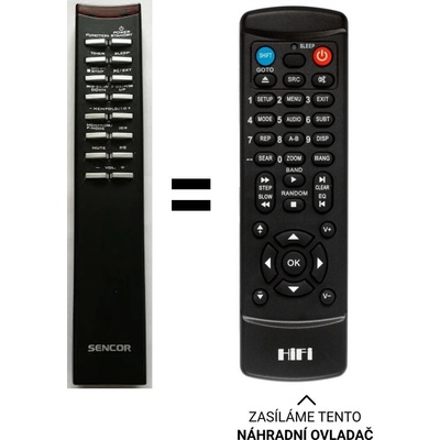 Dálkový ovladač Predátor Sencor SPT-280, SPT280