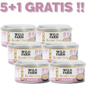 WILD FARM Special Soup 6x80g Beauty - ароматна супа - подпомага правилното хидратиране