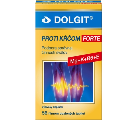 DOLGIT proti kŕčom FORTE 56 tabliet