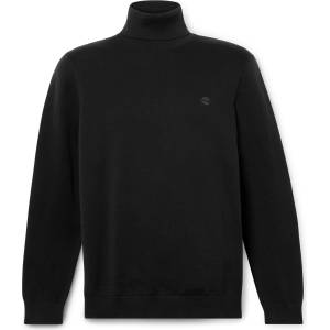 Timberland Мъжки пуловер Timberland Williams River Turtle Neck Cotton Sweater Jumper - Black - размер 3XL (017-4096-0116)
