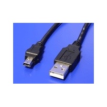 Goobay 50769 USB 2.0 USB A(M) - miniUSB 5pin B(M), 5m, černý