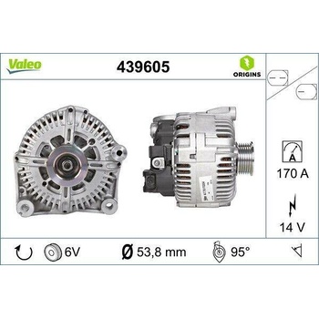 Generátor VALEO 439605