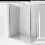 Mexen Kioto душ преграда Walk-in 95 x 90 cm, прозрачен, хром - 800-095-202-01-00-090 (800-095-202-01-00-090)