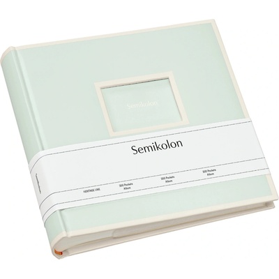 Semikolon 364067 Fotoalbum Die Kante Pockets 200 mátově zelené