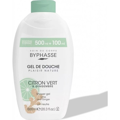Byphasse Sprchový gel limetka a zázvor 600 ml