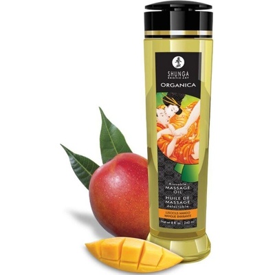 Shunga Organica Kissable Massage Oil Luscious Mango 240 ml