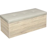Bogdan Furniture G Табуретка - ракла Мебели Богдан Praktica, сонома с бежово