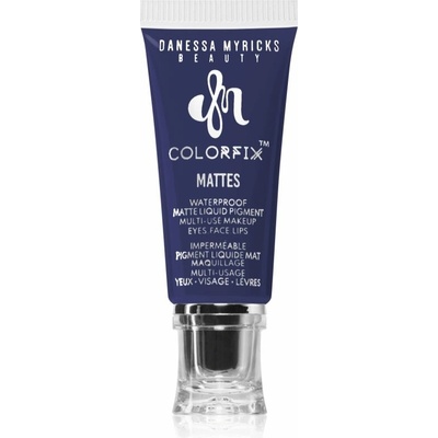 Danessa Myricks Beauty Colorfix Mattes multifunkčné líčidlo na oči, pery a tvár Primary Blue 10 ml