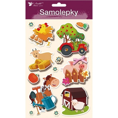 Anděl Přerov Samolepky farma 3D Koník
