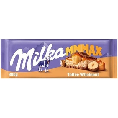 Milka Čokoláda Toffee s celými orieškami 300 g