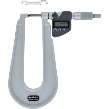 Mitutoyo Дигитален микрометър за ламарина Mitutoyo 389-261-30 тип В, IP65, 0-25 mm, 0.001 mm (389-261-30)
