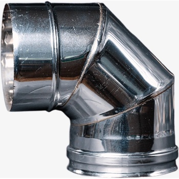 Image 1 of ArtKamin Димоотводно коляно инокс 90° - Ф100 (k90ibi)