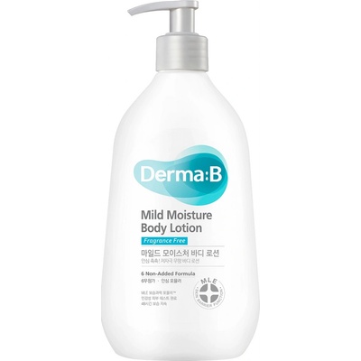 Derma:B Mild Moisture Body Lotion Jemný telový balzam 400 ml