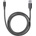 Cellularline Кабел данни Soft USB към USB-C 1.2 м, Черен