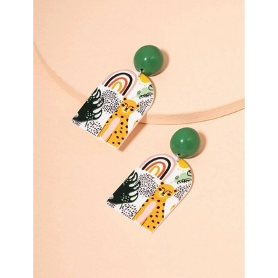 Iskay 1425 z pryskyřice se zvířecím potiskem