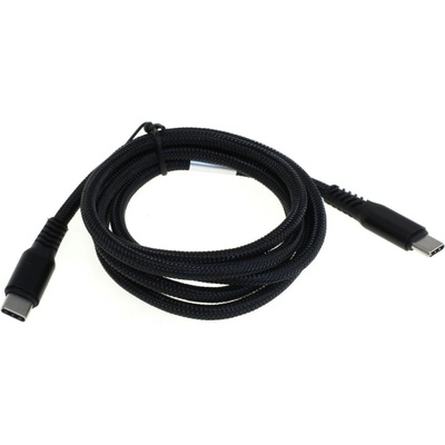 Кабел за данни от USB-C 2.0 към USB-C 2.0, Power Delivery, 100 W, черен, 1, 2 м (8014532)