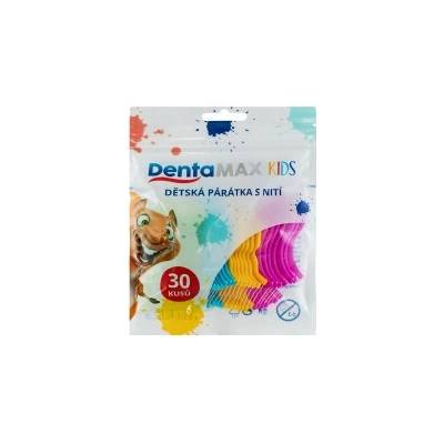 DentaMax Dentálne špáradlá s niťou pre deti 30 ks