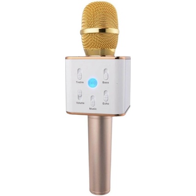 Detský mikrofón Eljet Karaoke Mikrofón Performance zlatý
