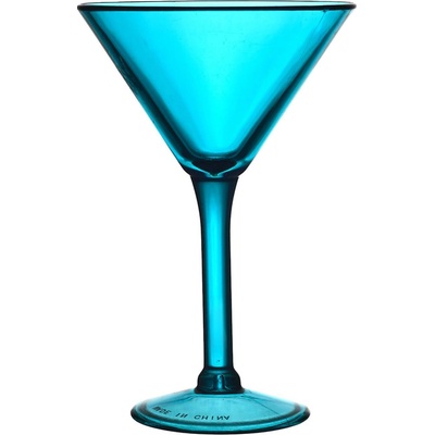 Koktejlová sklenice Intesi Sky modrá z plastu na podávání drinků 240 ml