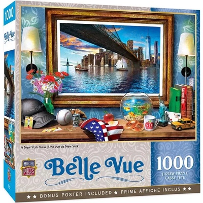 Masterpieces - Puzzle A New York View 1000 - 1 000 piese