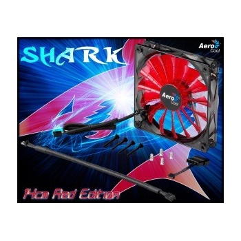 Aerocool Shark Fan Red Edition 140 mm