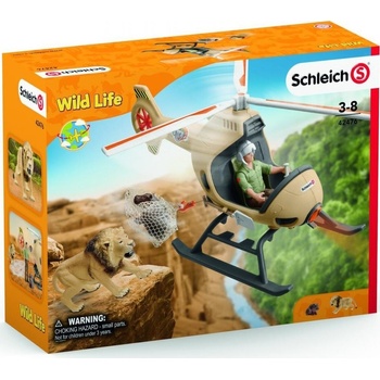 Schleich 42476 helikoptéra pre záchranu zvierat
