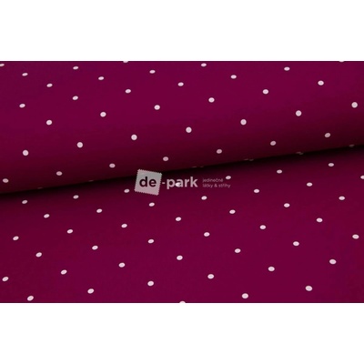 de-park Teplákovina - Puntíčky - ostružinová - 438 - 1 ks - 0,80 m