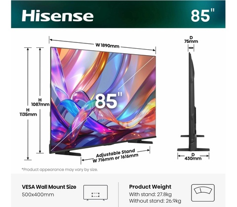 Hisense 85E7S