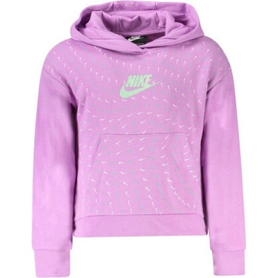 Nike Felpa Senza Zip Bambina Viola Fialová