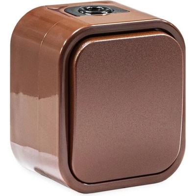 Vypínač č.6 VDT IP54 TIMEX WNT-5B2 hnedý