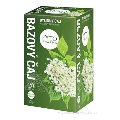 FYTOPHARMA BAZOVÝ ČAJ 20 x 1,25 g