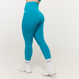 GymBeam Дамски клин с висока талия Limitless Aquamarine L