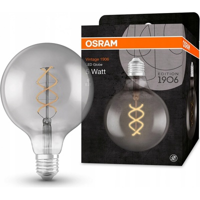 Osram LED A A++ E E27 tvar globusu 5 W teplá bílá