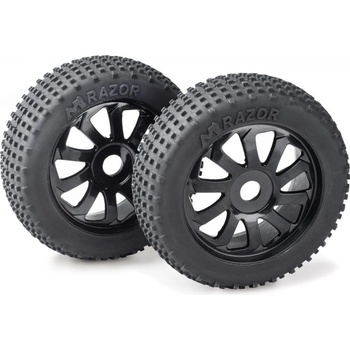 Absima Pneu Razor včetně disku 1:8 buggy balení 2 ks