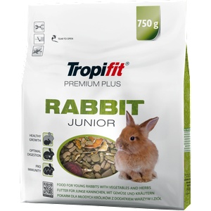 Tropifit Premium Plus RABBIT JUNIOR 750g - за зайци