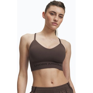 Under Armour Спортен сутиен Under Armour Vanish Seamless Low peppercorn/kona brown
