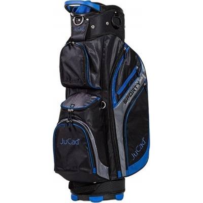 Jucad Sporty Black/Blue Чантa за голф