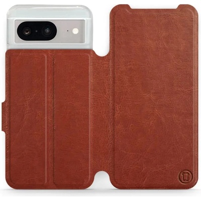 Mobiwear Google Pixel 8 C_BRS Brown Gray
