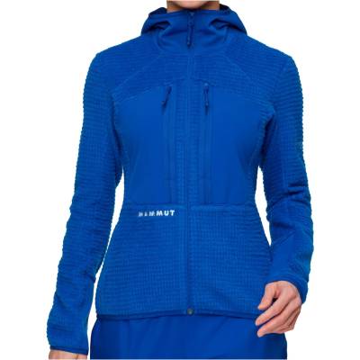 Mammut Дамско поларено яке Mammut Women's Eiger Nordwand Pro Midlayer Air Hooded Fleece jacket - Eiger Blue (105-6759-0214)