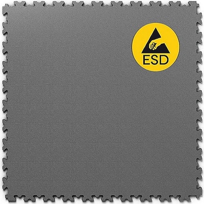 Fortelock ESD Koža Grafitová 0,25 m²
