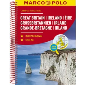 MARCO POLO Reiseatlas Großbritannien, Irland 1: 300.000. Great Britain, Ireland, Éire / La Grande-Bretagne, Irlande | Marco Polo Verlag (2019)