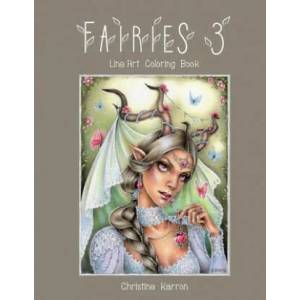 Fairies 3 Line Art Coloring Book | Christine Karron, Christine Karron (ISBN: 9781710049725)