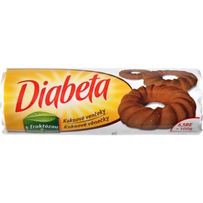 Pečivárne Liptovský Hrádok Diabeta Venčeky kakaové 100 g
