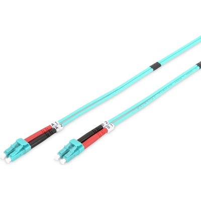 Digitus DK-2533-05/3 Fiber Optic Patch Cord, LC to LC, Multimode, OM3, 50/125 µ, Duplex Length 5m