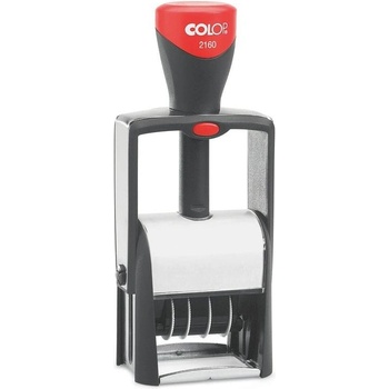 Colop Датник 2160, с цифри и клише, 41 x 24 mm, син (1085200004)