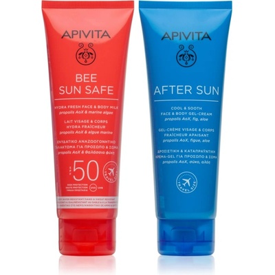 APIVITA Bee Sun Safe Beach Essentials комплект за тен